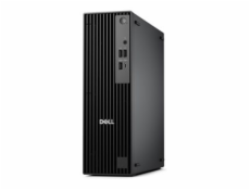 Dell Pro Slim QCS1255 - Štíhlý desktop Ryzen 3 8300G / až 4.9 GHz - RAM 8 GB - SSD 512 GB - NVMe, Class 25 - Radeon 740M - Bluetooth, IEEE 802.11ax (Wi-Fi 6E), Gigabit Ethernet - Win 11 Pro - monitor: