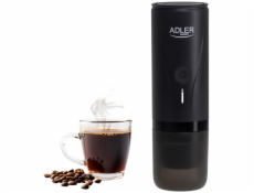 Adler Přenosný elektrický tlakový kávovar AD 4400 - 20 barů - USB