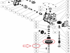 Převodové kolo do kuchyňského robota DO9070KR-88