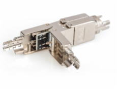 Masterlan spojka FTP cat 6A beznástrojová zařezávací, celokovová