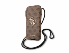 Guess Bag na telefon GUHCP12L4GPSBR Taška na telefon Guess 4G - elegantní kolekce zakončená zlatým logem Guess. Značka Guess je po desetiletí ztotožňována s vynikajícím designem a nejvyšší kvalitou.