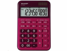 SHARP kalkulačka - ELM335BRD - červená