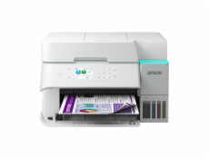 EPSON tiskárna ink EcoTank L6376, bílá, 3v1, A4, 1200x4800dpi, 35ppm, Wi-Fi, Záruka 5 let po registraci zdarma