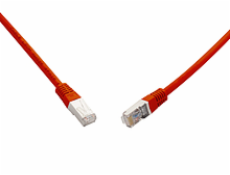 SOLARIX 10G patchkabel CAT6A SFTP LSOH 15m,červený