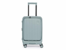 Acer Barcelona luggage 20 , světle modrý, pevný cestovní kufr, materiál: 100% recyklovaný PET, TSA kombinační zámek, pře
