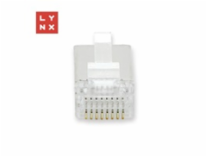LYNX konektor STP Cat5e, 50µ, 100ks