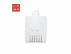 LYNX konektor UTP Cat5e, 50µ, 100ks