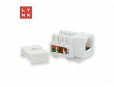 LYNX keystone UTP Cat5e, 90 stp., bílý