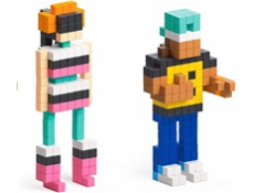 PIXIO-800 magnetická stavebnice