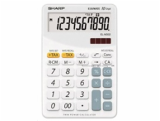 SHARP kalkulačka - EL-M332BWH - bílá