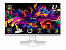 MSI MAG/272QPW X28/26,5 /QD-OLED/QHD/280Hz/0,03ms/Bílá/3R