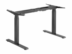 Výškově stavitelný stůl Brateck M08-23DE 2 motory rozsah 620-1280 mm nosnost 100 kg