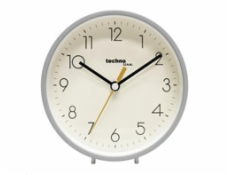 TechnoLine Modell H nástěnné hodiny, šedý