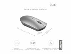 Lenovo Yoga Bluetooth Silent Mouse (Tidal Teal)