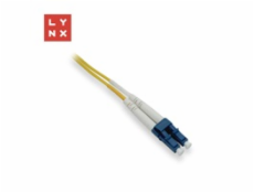 LYNX duplexní patch kabel SM, OS2, LC/LC, 9/125µm, 3m