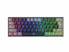 White Shark herní mechanická klávesnice WAKIZASHI 2, červený SW, CZ/SK layout,černo-šedá(GK-002115V2