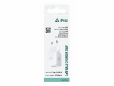 Adaptér USB iPEAX GaN USB/USB-C 90010131 White