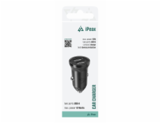 Autoadaptér USB iPEAX CL-01 Black