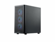 Cooler Master case Elite 502, Průhledná bočnice, ATX, 3x 120mm ARGB Fan, černá