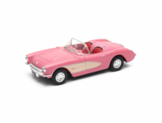 Welly Chevrolet Corvette (1957) 1:34 kabriolet růžový