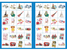 2Kids Toys Papírové pexeso dřevěné hračky