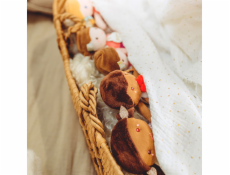 Doudou Jolijou Panenka Léna 16 cm žlutá