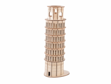 Woodcraft Dřevěné 3D puzzle Šikmá Věž V Pise