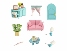 2Kids Toys miniatura domečku Slunný obývací pokoj