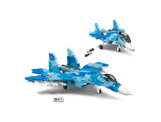 Sluban Model Bricks M38-B0985 Stíhací letoun Su-27 2v1 