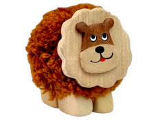 2Kids Toys Dřevěná figurka XL pompon Lev