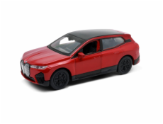 Welly - BMW iX 1:34 stříbrná