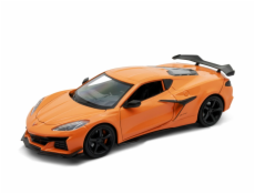 Welly 2023 Chevrolet Corvette Z06 1:24 oranžový