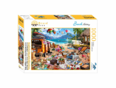 Brain Tree Puzzle Dovolená na pláži 1000 dílků -  