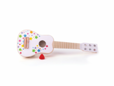 Bigjigs Toys Dřevěná kytara star