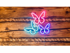 2Kids Toys LED NEON LIGHT lampička Motýli