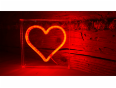 2Kids Toys LED NEON LIGHT lampička Srdce červené