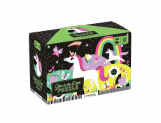 Mudpuppy Puzzle Jednorožec - svítí ve tmě 100 dílků