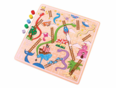 Bigjigs Toys Žebříky a hadi 