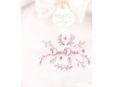 Doudou Dárková sada Plyšový muchláček medvídek s čepičkou růžový 25 cm