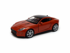 Welly Jaguar F-Type Coupe 1:34 tmavě oranžový
