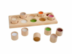 small foot Dřevěná senzorická deska Pexeso pro ruce