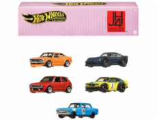 Hot Wheels Sada 5 prémiových kovových vozidel z Japonska Hot Wheels Sada 5 prémiových kovových vozidel z Japonska