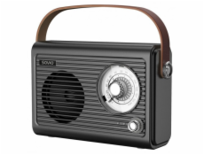 Savio RS-01 rádio Cestovní Černá