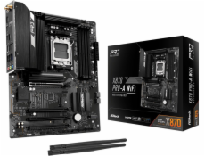 ASRock MB Sc AM5 X870 PRO-A WIFI, AMD X870, 4xDDR5, 1xHDMI, 2xUSB4, WI-FI