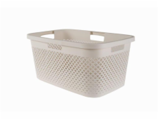 Koš na prádlo Curver Pure 47 l krémový