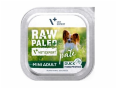 RAW PALEO Pâte Mini Adult Duck - vlhké krmivo pro psy - 150g