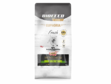 BIOFEED Euphoria Fresh Adult Mini & Small Turkey with lamb - suché krmivo pro psy - 8kg