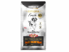 BIOFEED Euphoria Fresh Adult Medium & Large Pork with goose - suché krmivo pro psy - 2kg