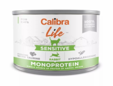 CALIBRA Cat Life Sensitive Rabbit - mokré krmivo pro kočky - 200g