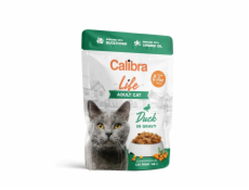 CALIBRA Cat Life Adult Duck in gravy - mokré krmivo pro kočky - 85g